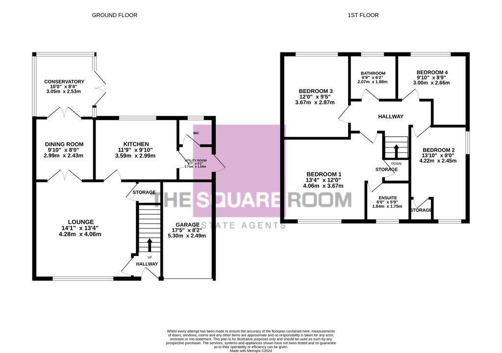 4 bedroom detached house for sale - floorplan