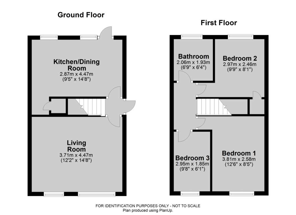 3 bedroom detached house for sale - floorplan