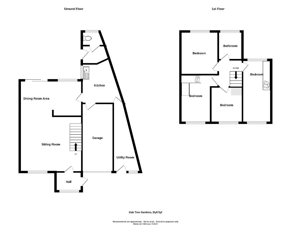 4 bedroom detached house for sale - floorplan