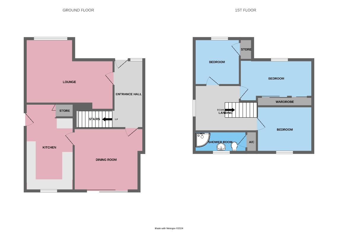 3 bedroom property for sale - floorplan