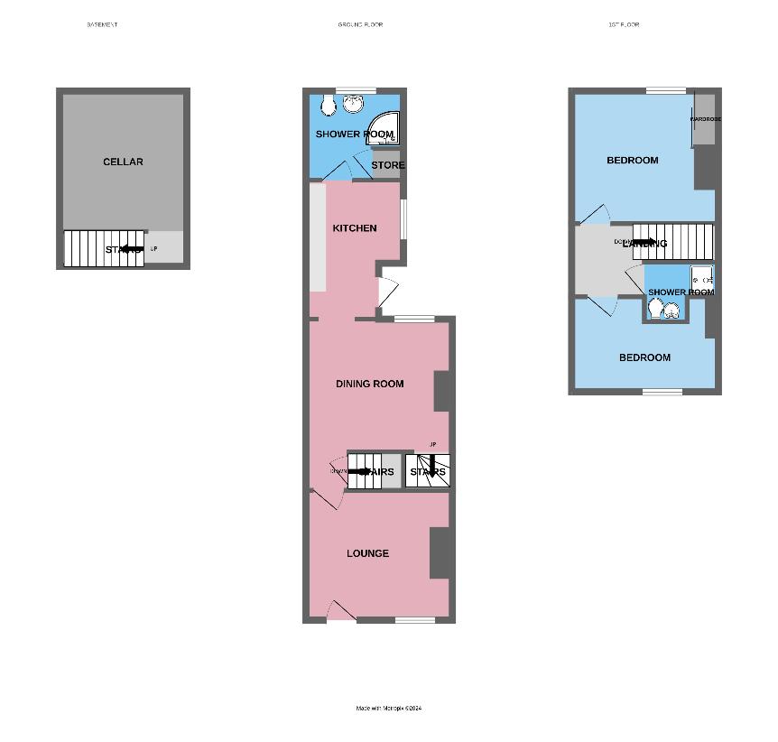 2 bedroom property for sale - floorplan