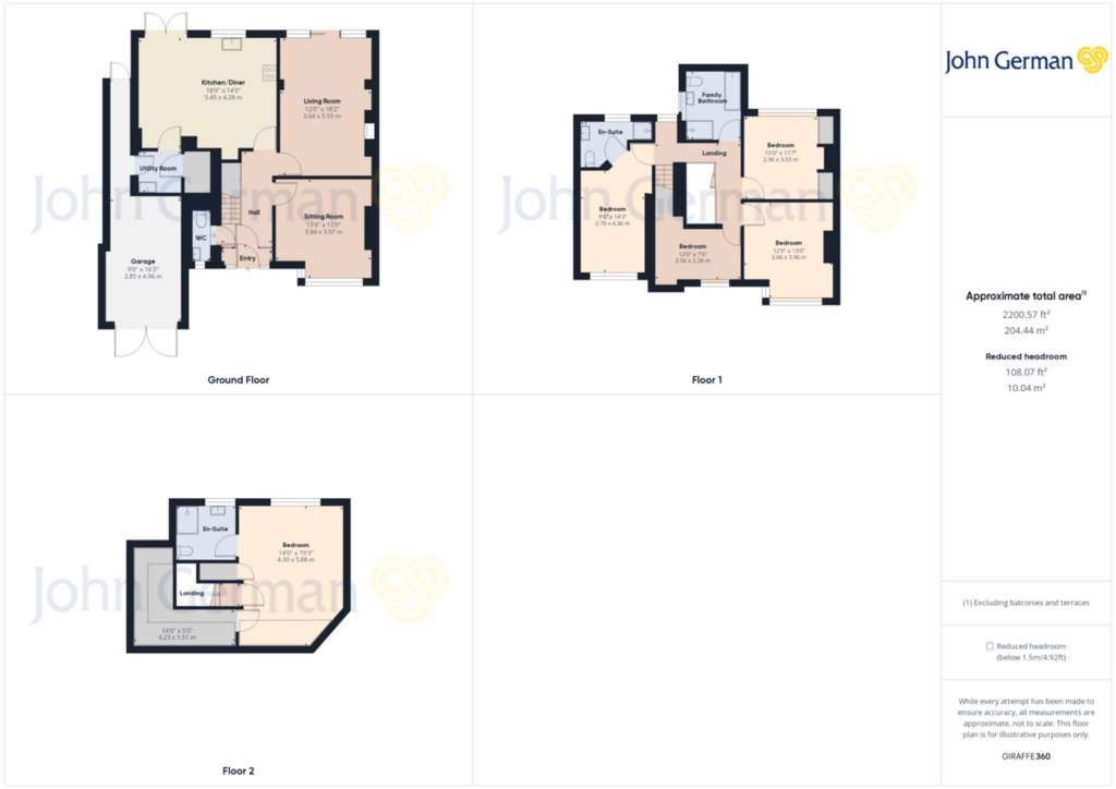 5 bedroom semi-detached house for sale - floorplan