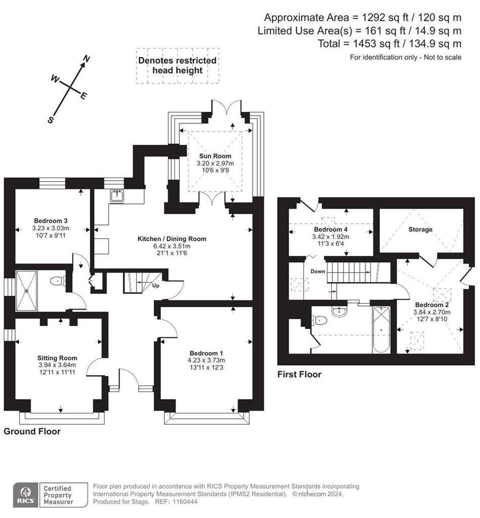 4 bedroom detached house for sale - floorplan