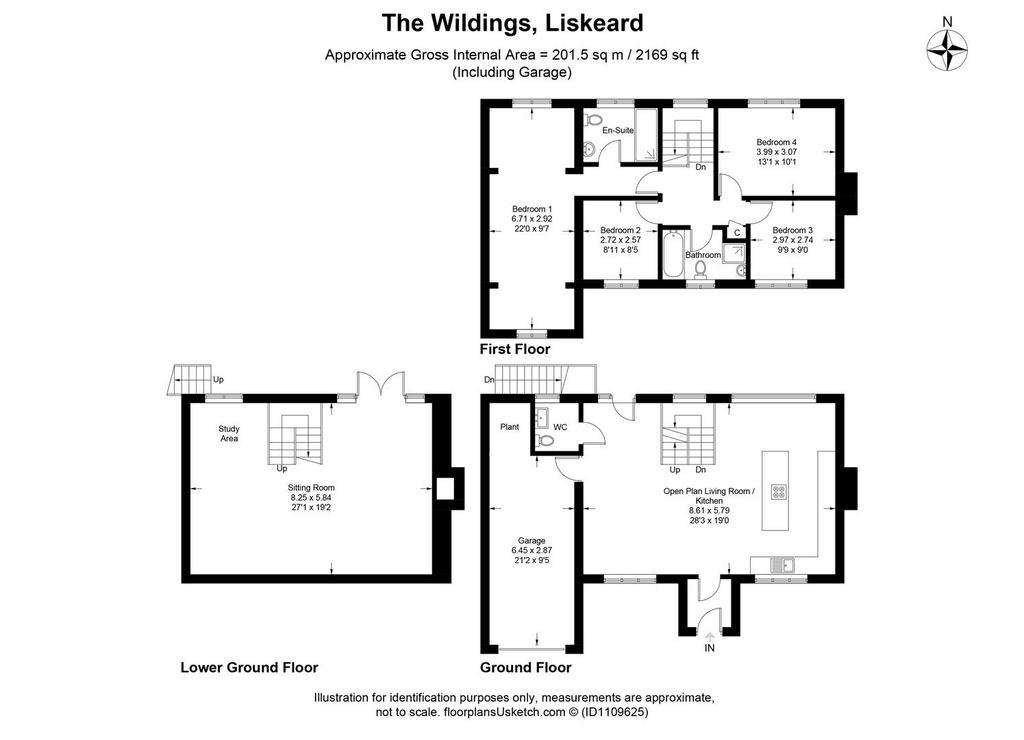 4 bedroom detached house for sale - floorplan