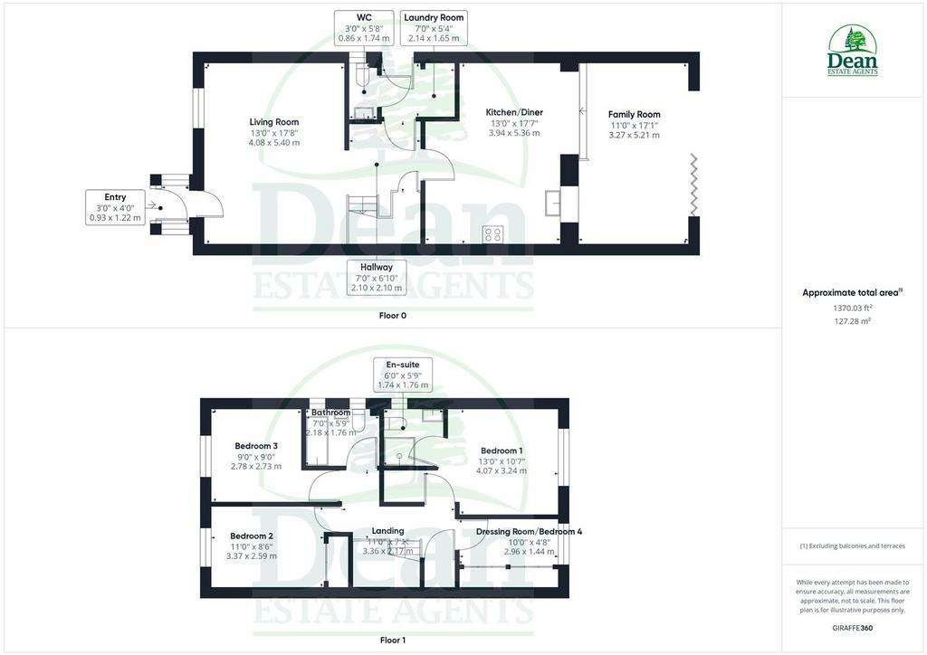 4 bedroom detached house for sale - floorplan