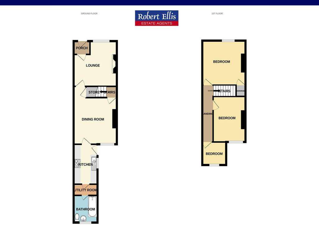 3 bedroom semi-detached house for sale - floorplan