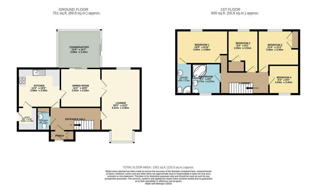 4 bedroom detached house for sale - floorplan