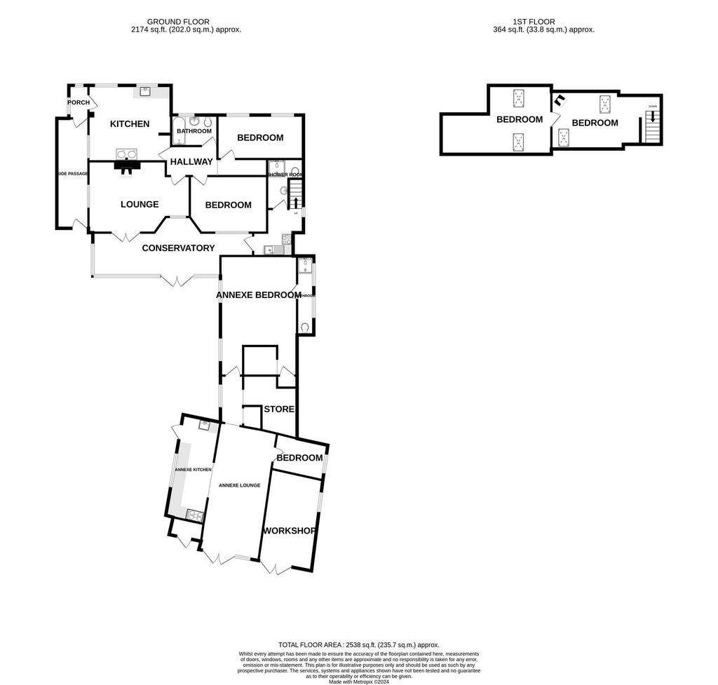 4 bedroom detached house for sale - floorplan