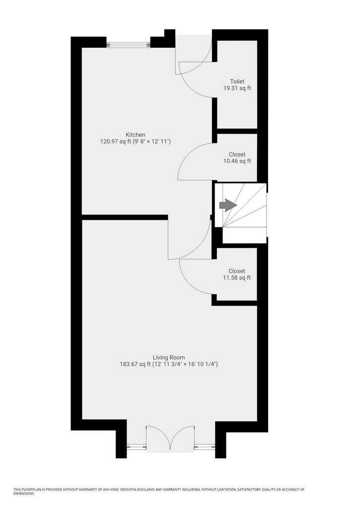 3 bedroom town house for sale - floorplan