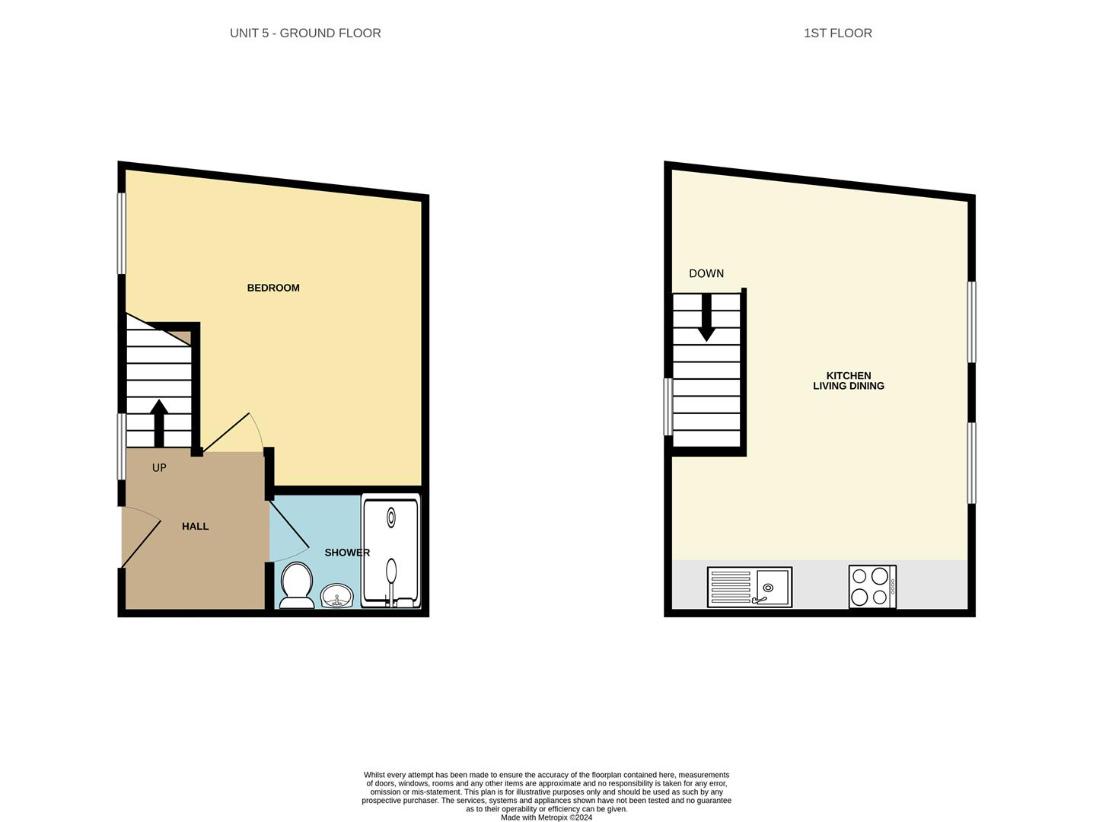 1 bedroom flat for sale - floorplan