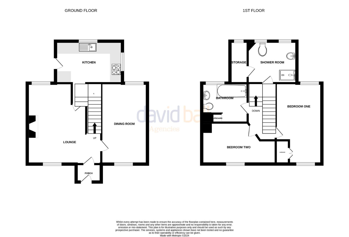 3 bedroom cottage for sale - floorplan