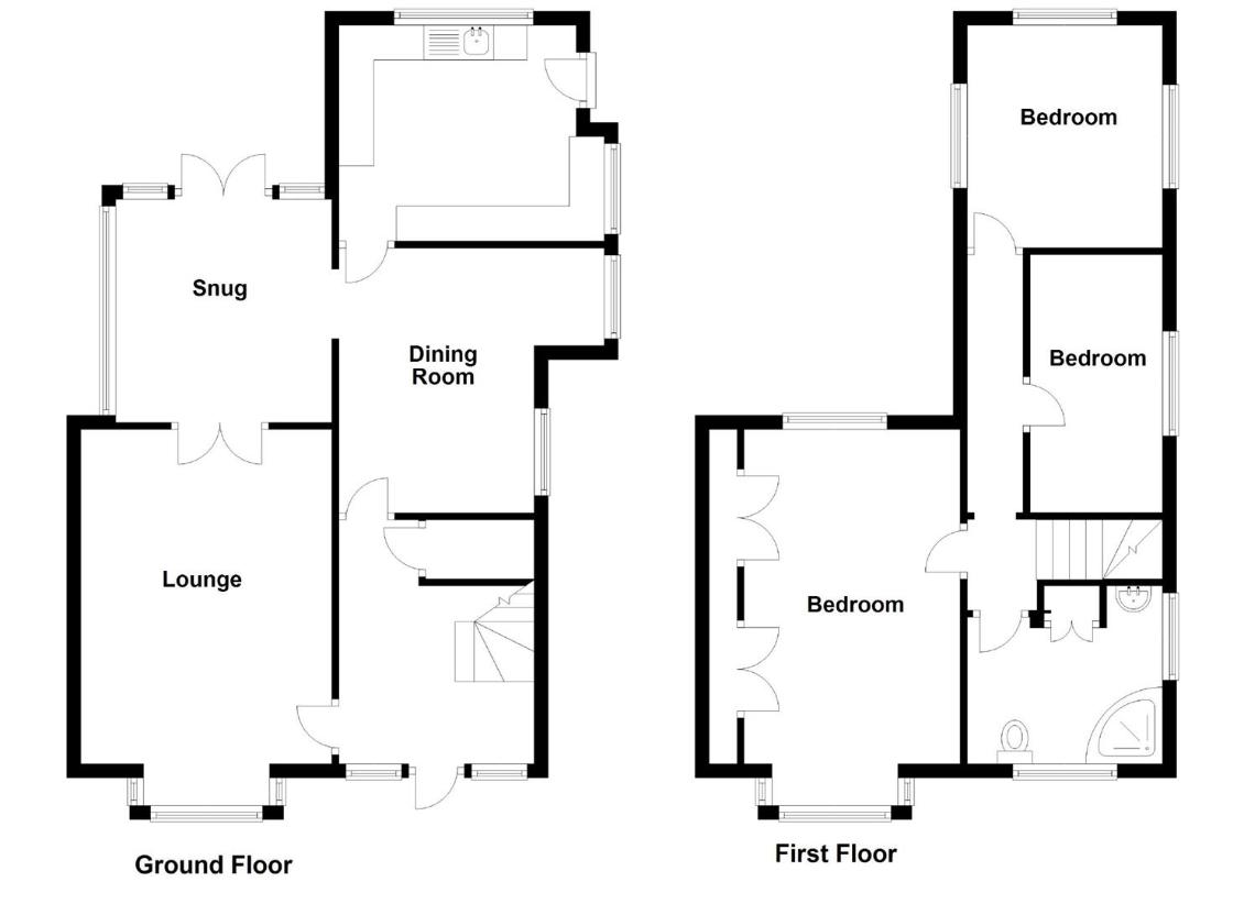 3 bedroom detached house for sale - floorplan