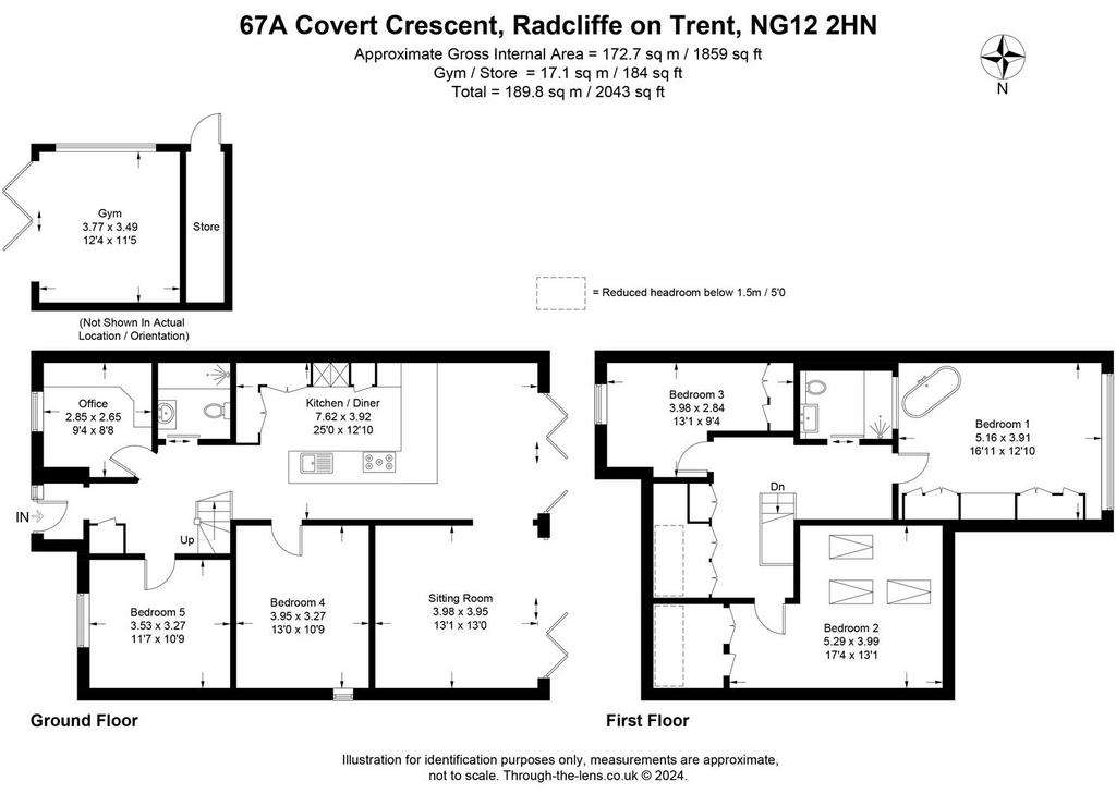 5 bedroom detached house for sale - floorplan