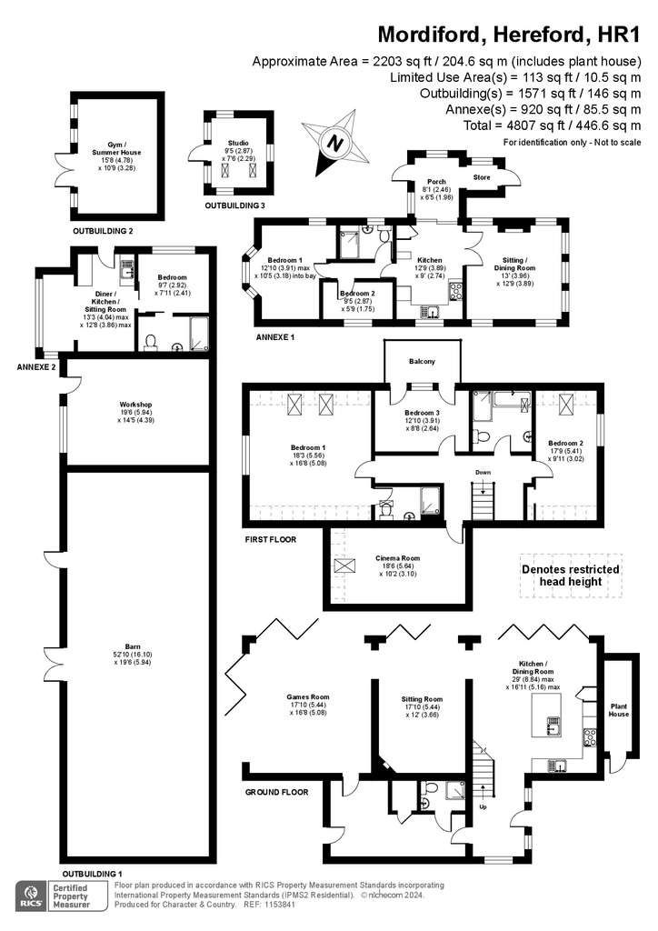 6 bedroom detached house for sale - floorplan