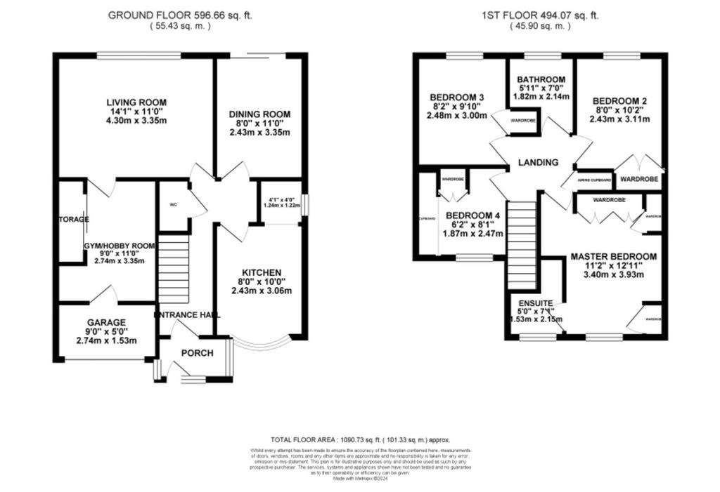 4 bedroom detached house for sale - floorplan