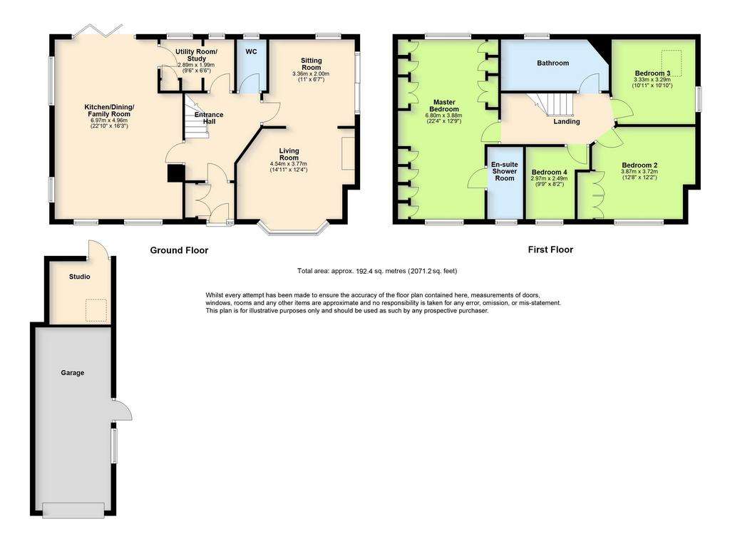 4 bedroom detached house for sale - floorplan