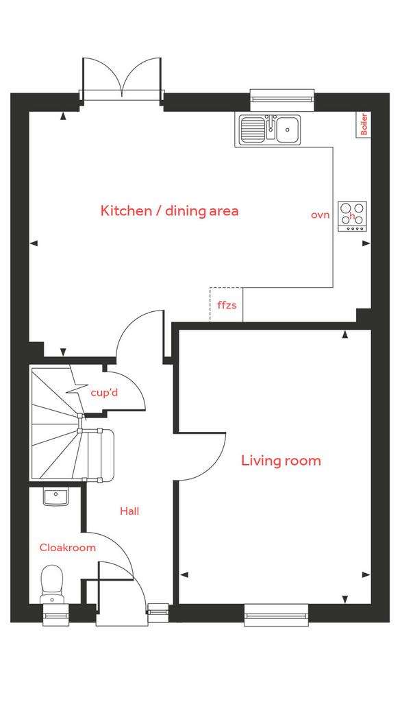 4 bedroom detached house for sale - floorplan