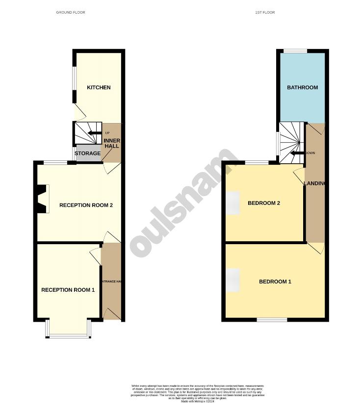 2 bedroom property for sale - floorplan