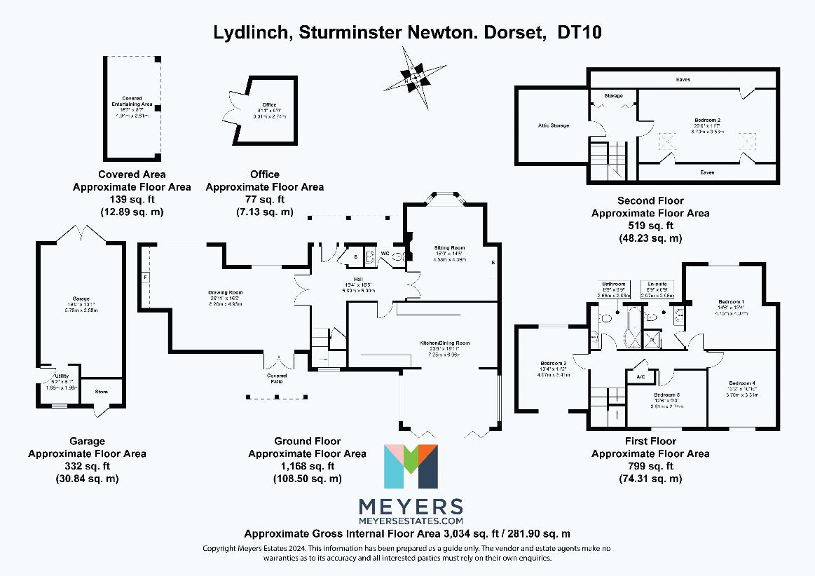 5 bedroom property for sale - floorplan