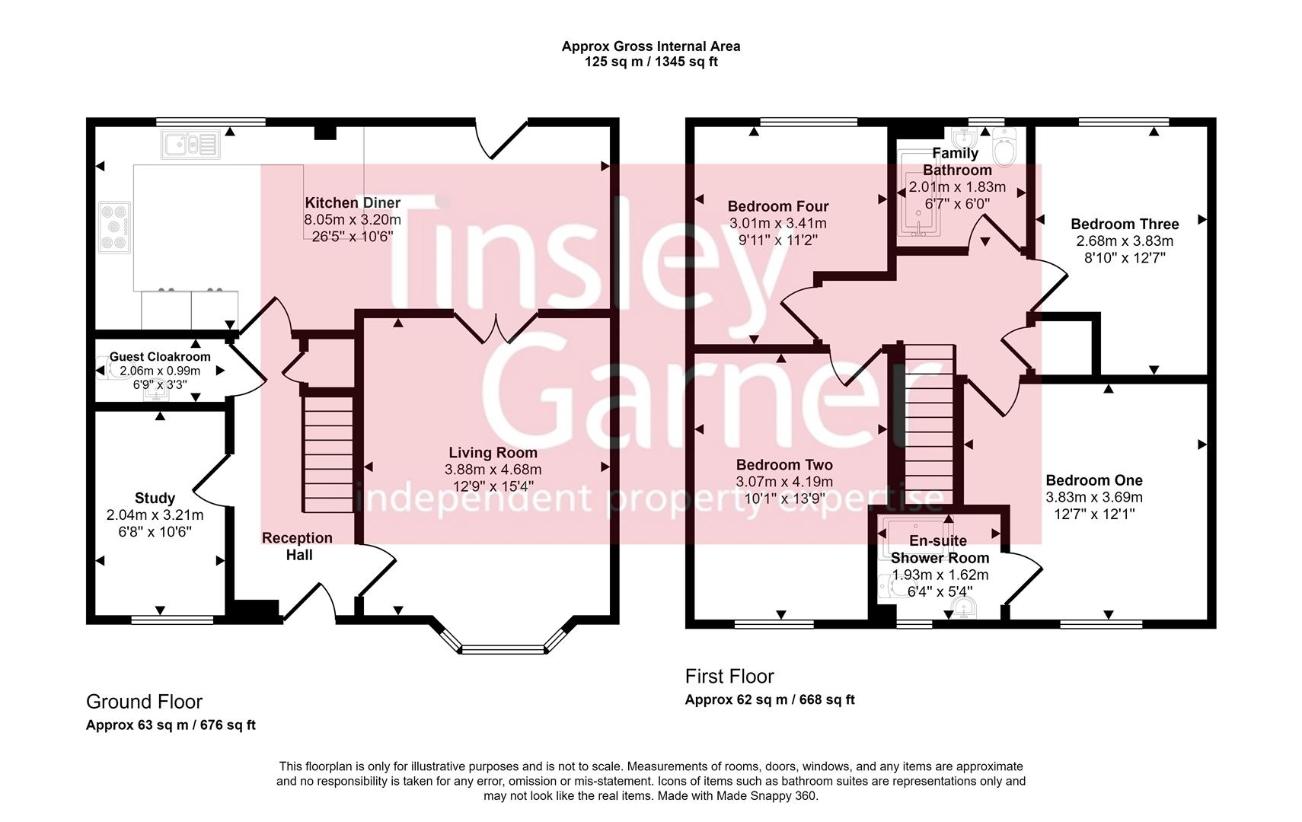 4 bedroom detached house for sale - floorplan