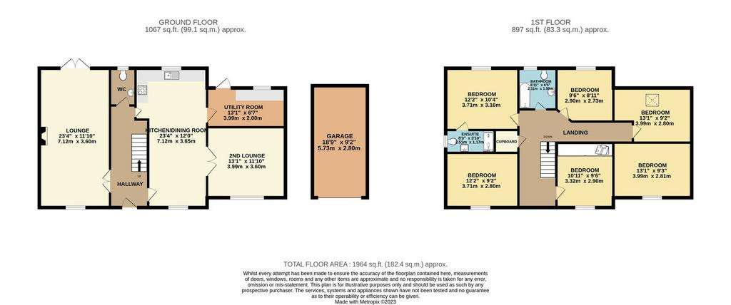 6 bedroom detached house for sale - floorplan