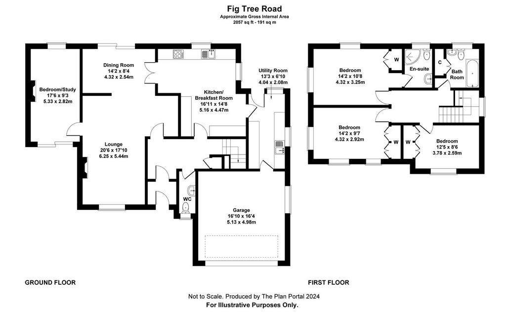 3 bedroom detached house for sale - floorplan