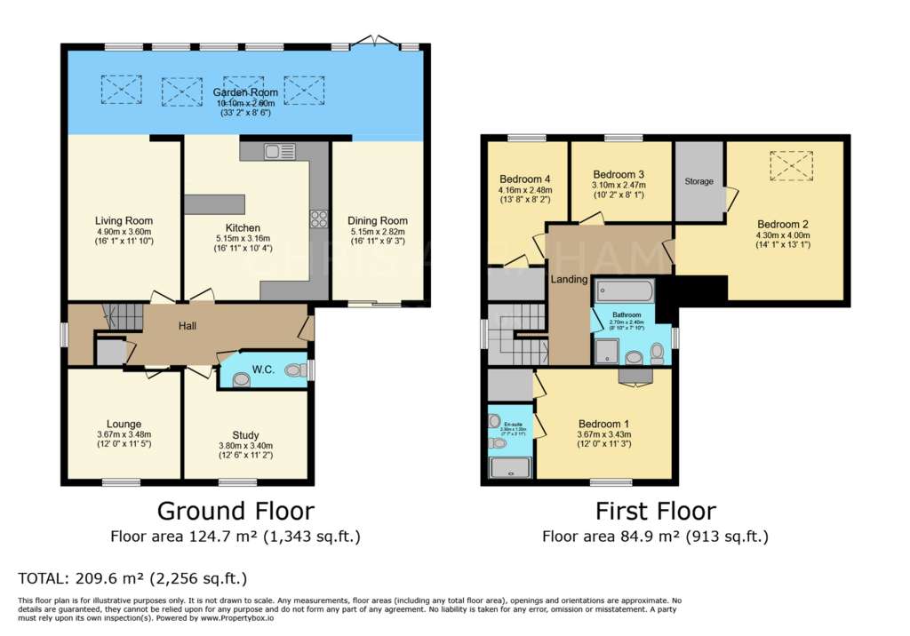 4 bedroom detached house for sale - floorplan