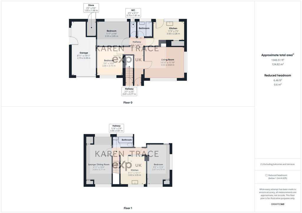 3 bedroom detached house for sale - floorplan