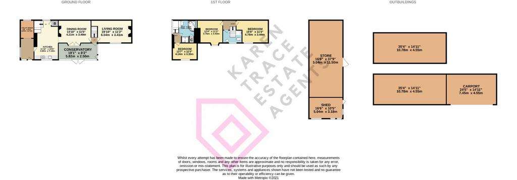 3 bedroom detached house for sale - floorplan