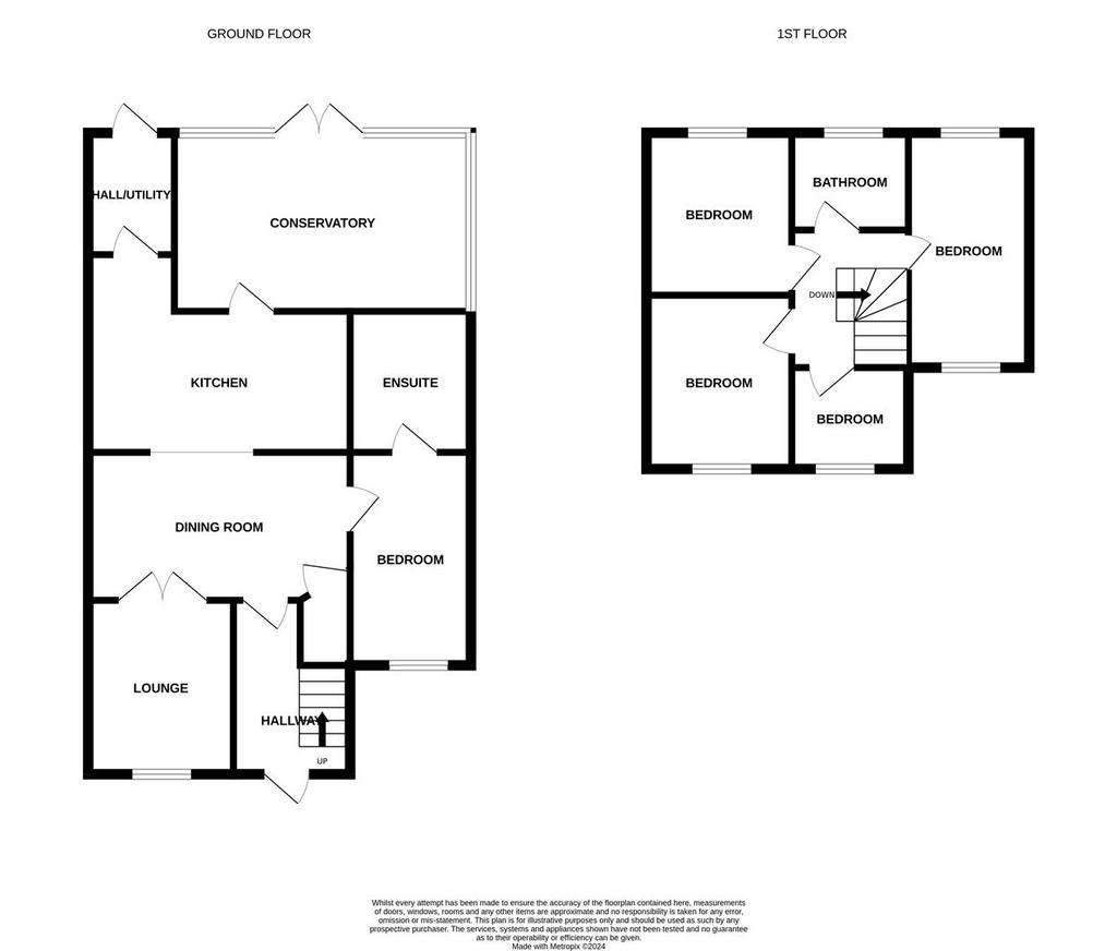 5 bedroom semi-detached house for sale - floorplan