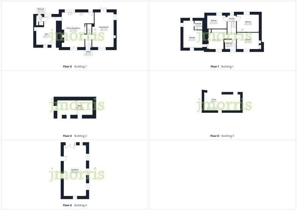 4 bedroom country house for sale - floorplan