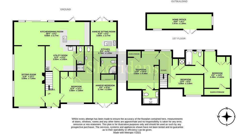 5 bedroom detached house for sale - floorplan