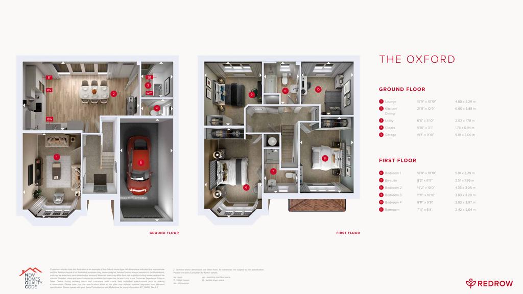 4 bedroom detached house for sale - floorplan