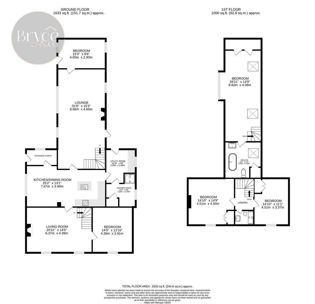 5 bedroom farm house for sale - floorplan