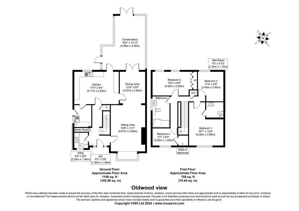 4 bedroom detached house for sale - floorplan