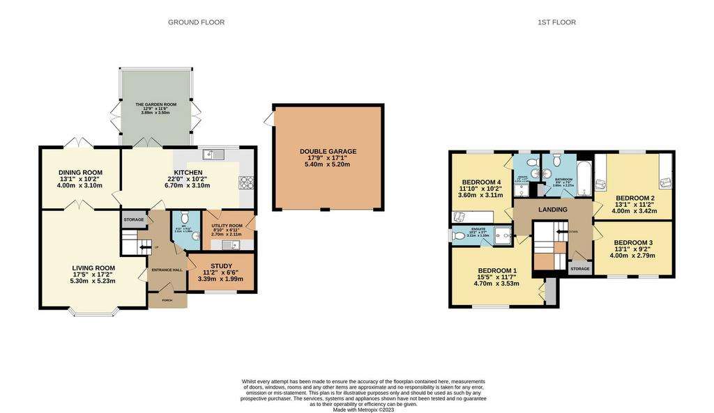 4 bedroom detached house for sale - floorplan