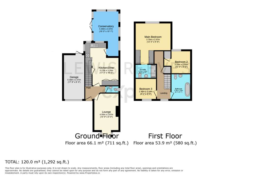 3 bedroom detached house for sale - floorplan