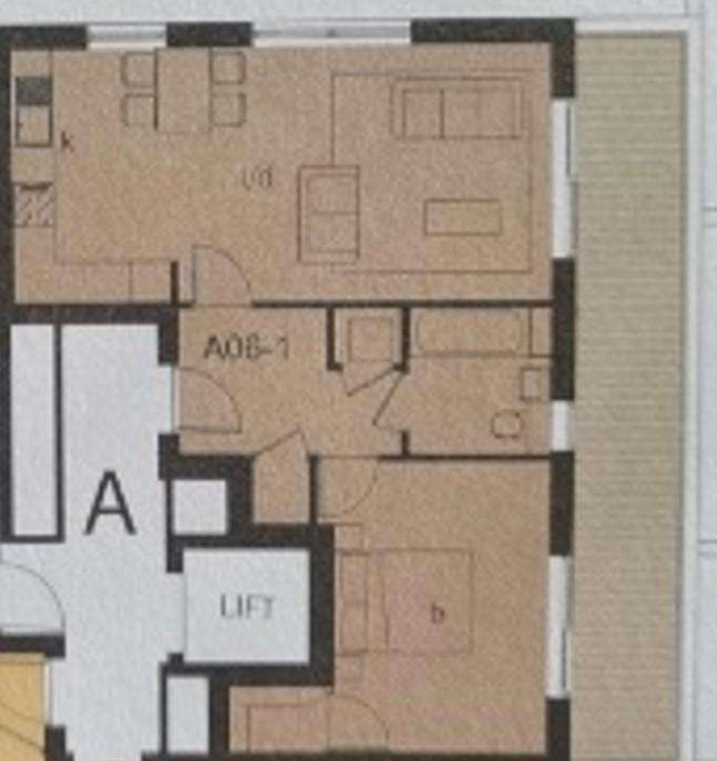 1 bedroom flat to rent - floorplan