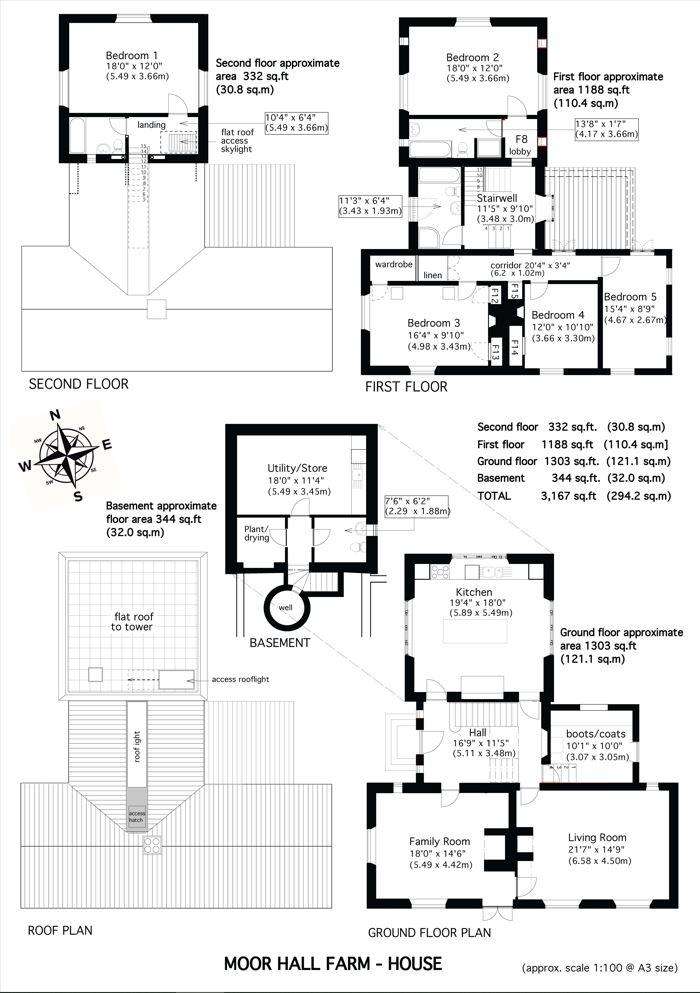 8 bedroom detached house for sale - floorplan