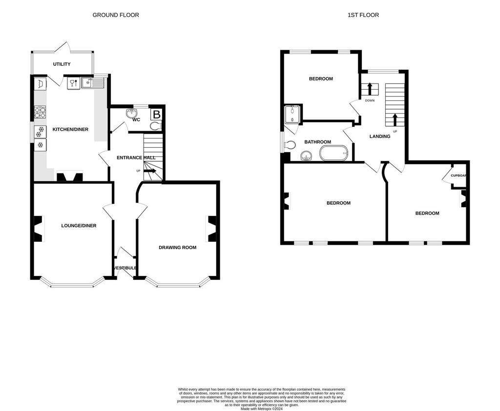 3 bedroom semi-detached house for sale - floorplan