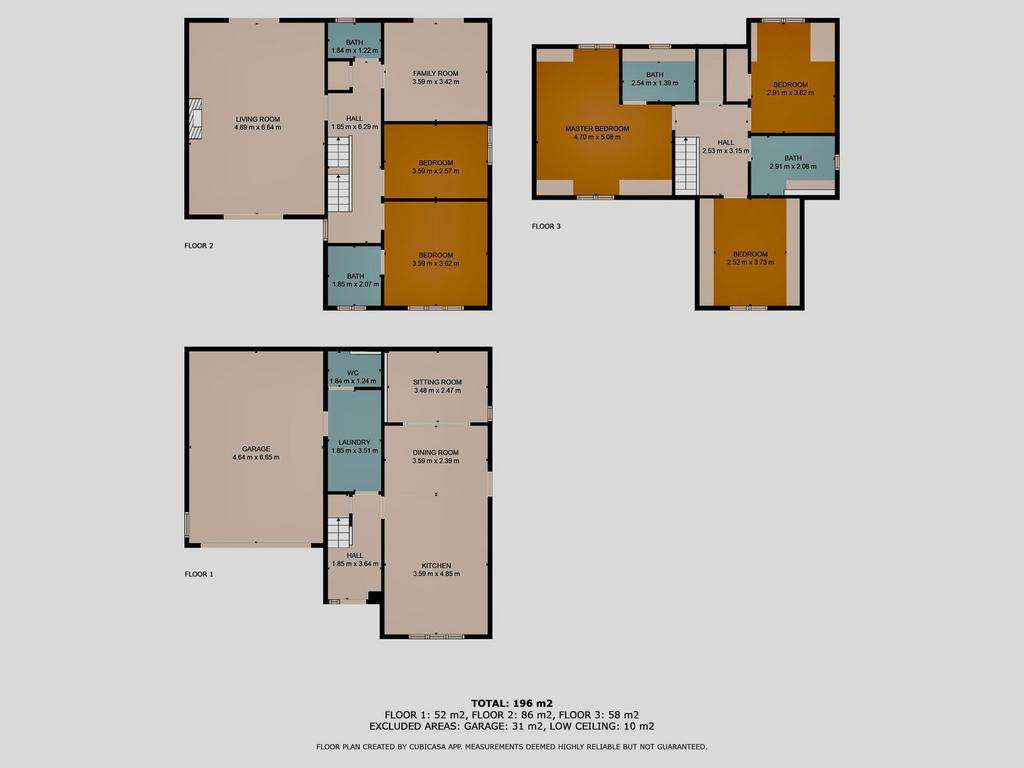 6 bedroom detached house for sale - floorplan