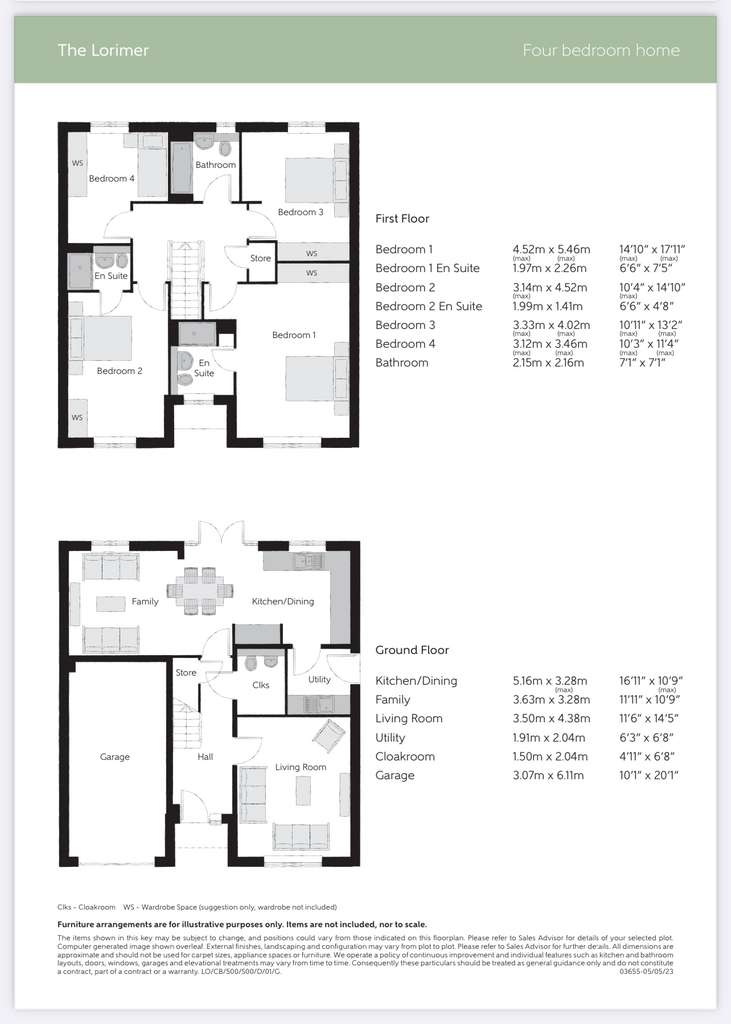 4 bedroom detached house for sale - floorplan