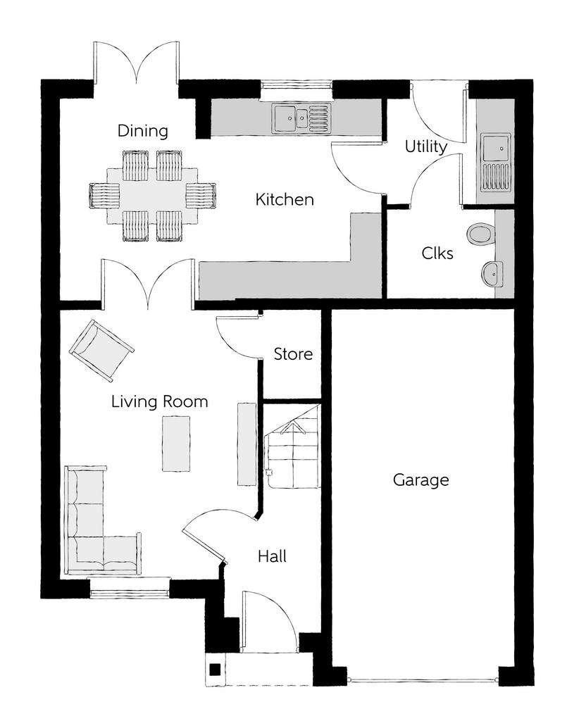 4 bedroom detached house for sale - floorplan