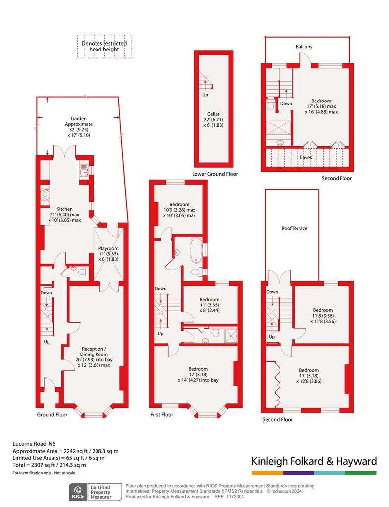 6 bedroom house to rent - floorplan