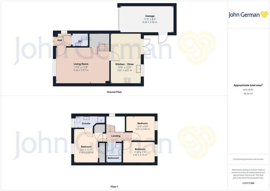 3 bedroom detached house for sale - floorplan