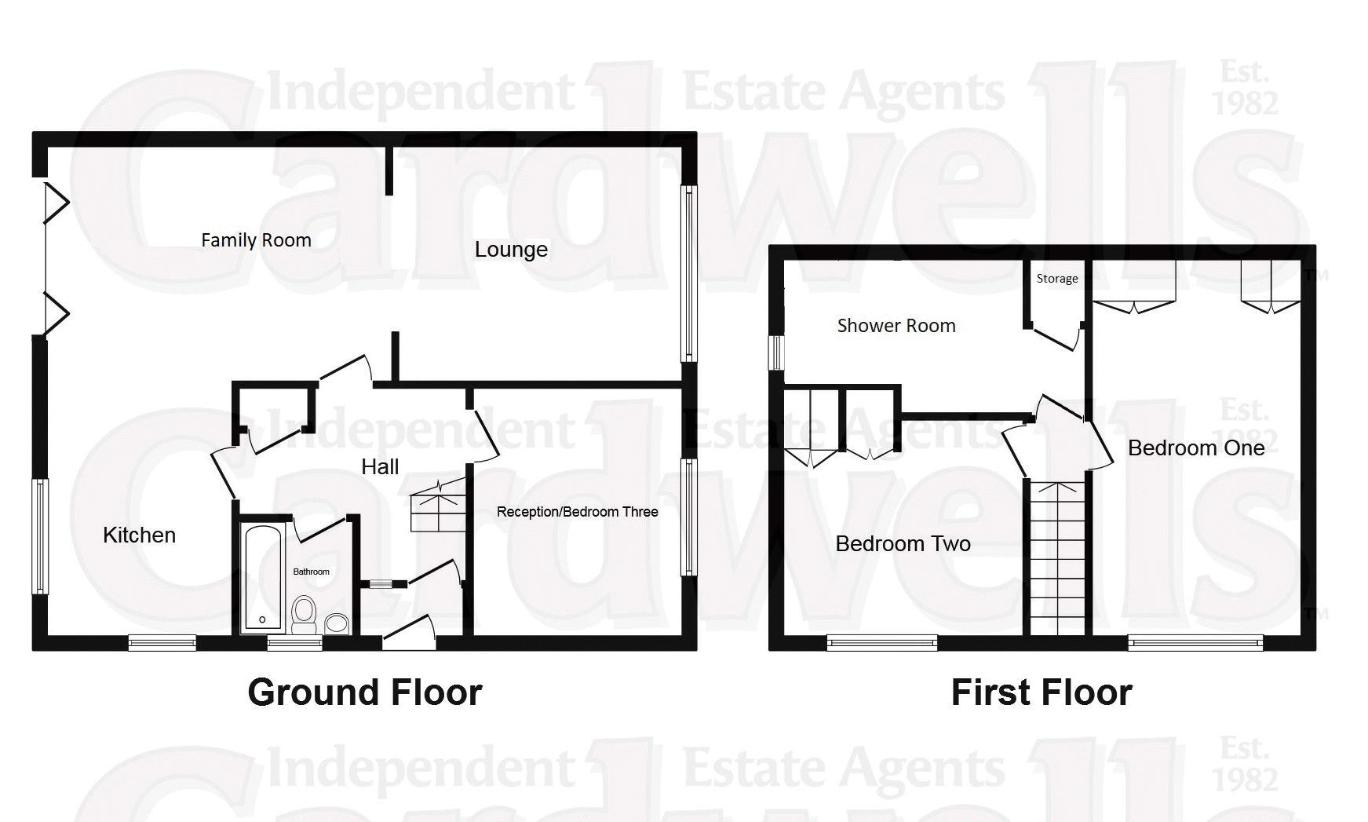 3 bedroom detached house for sale - floorplan