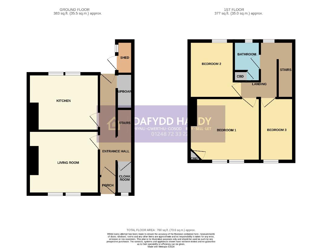 3 bedroom property for sale - floorplan