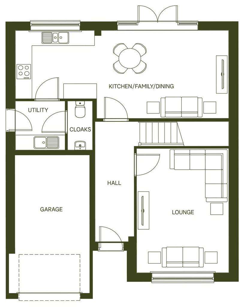 4 bedroom detached house for sale - floorplan