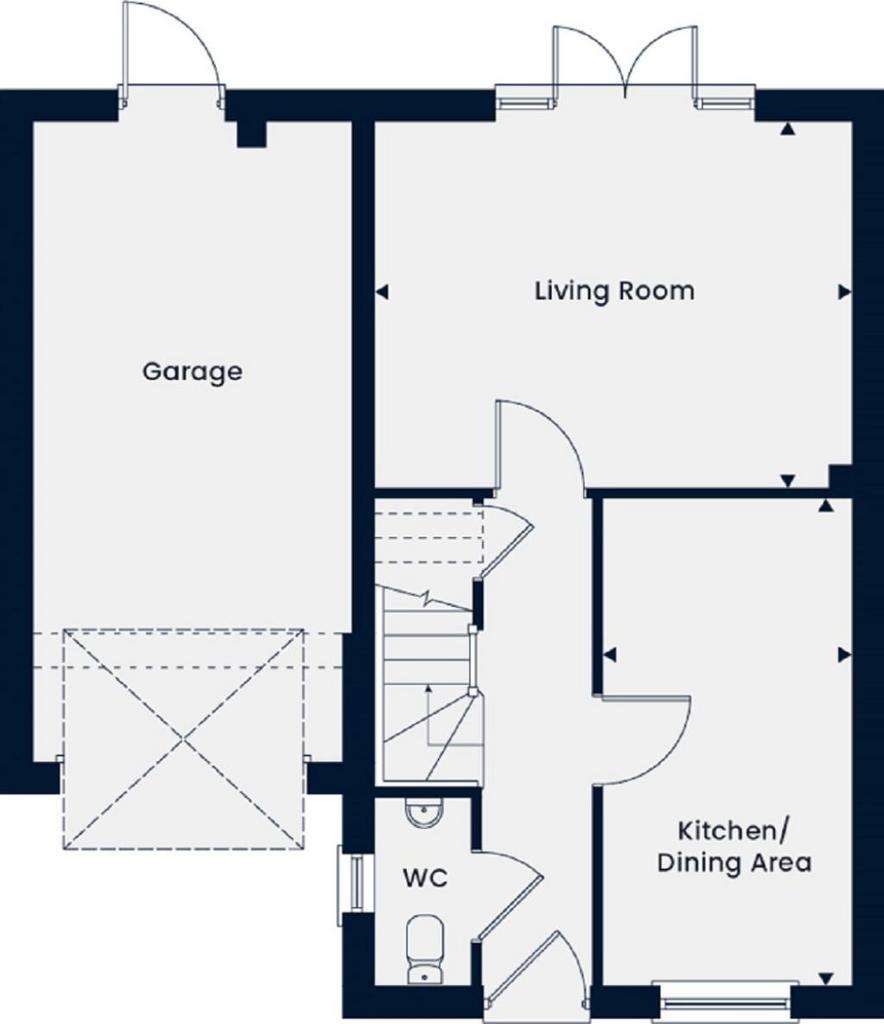 3 bedroom detached house for sale - floorplan