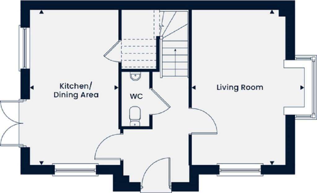 3 bedroom detached house for sale - floorplan